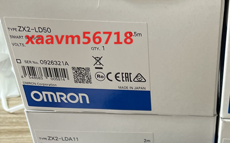 新品 OMRON/オムロン スマートセンサ ZX2-LD50 【保証付き】【送料無料 
