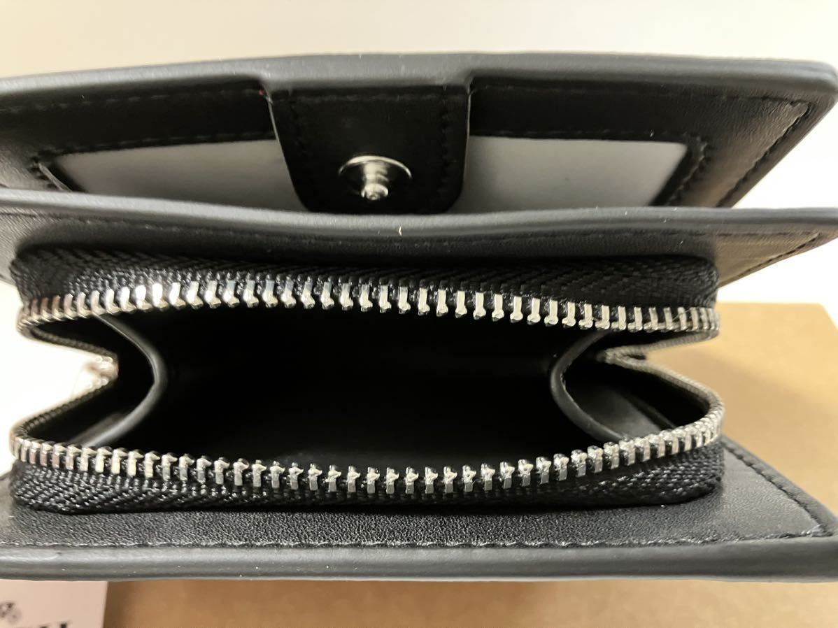 COACH コーチ 財布 二つ折り財布 レッド チェック柄 赤 黒 COACH コーチ 財布 二つ折り財布 レッド チェック柄 赤 黒
