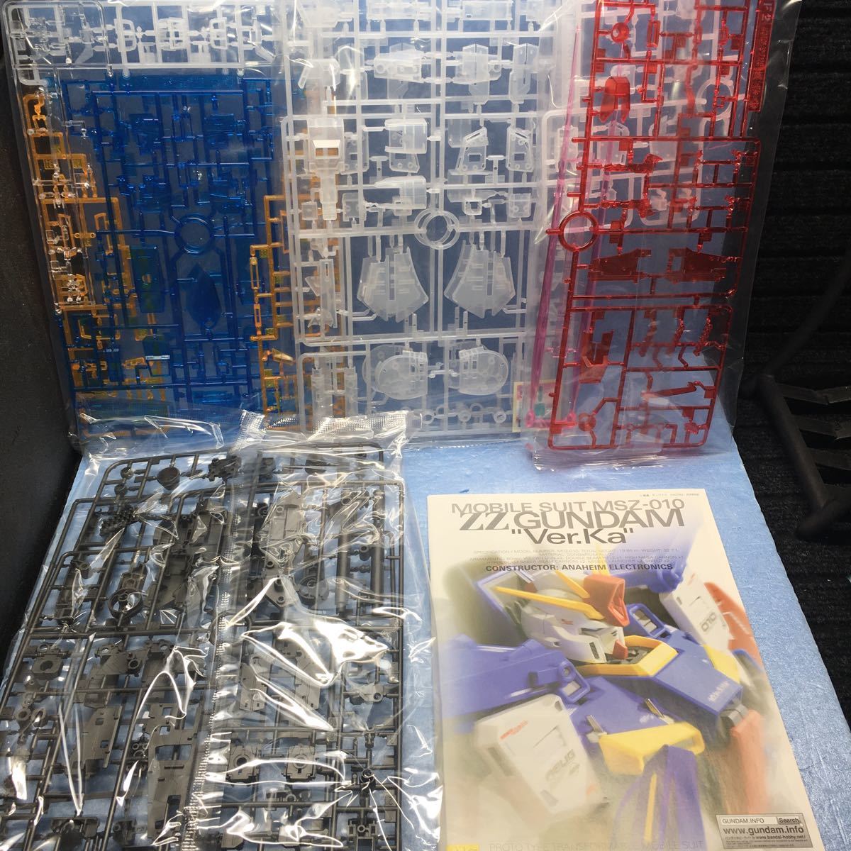 MG 1/100 double ze-ta Gundam Ver.Ka [ clear color ] unopened new goods Event limitation ZZ Gundam katoki is jime