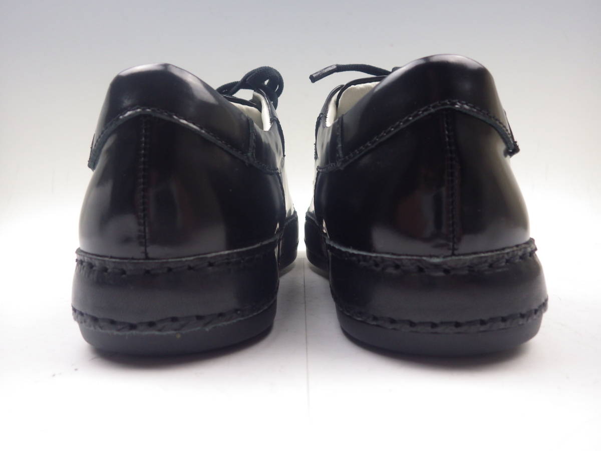 146[S.R] unused labokigosi Saya glass leather sneakers lady's black 23.0 cm9243-S50751 regular price 24.200 jpy tax included Kagawa departure 