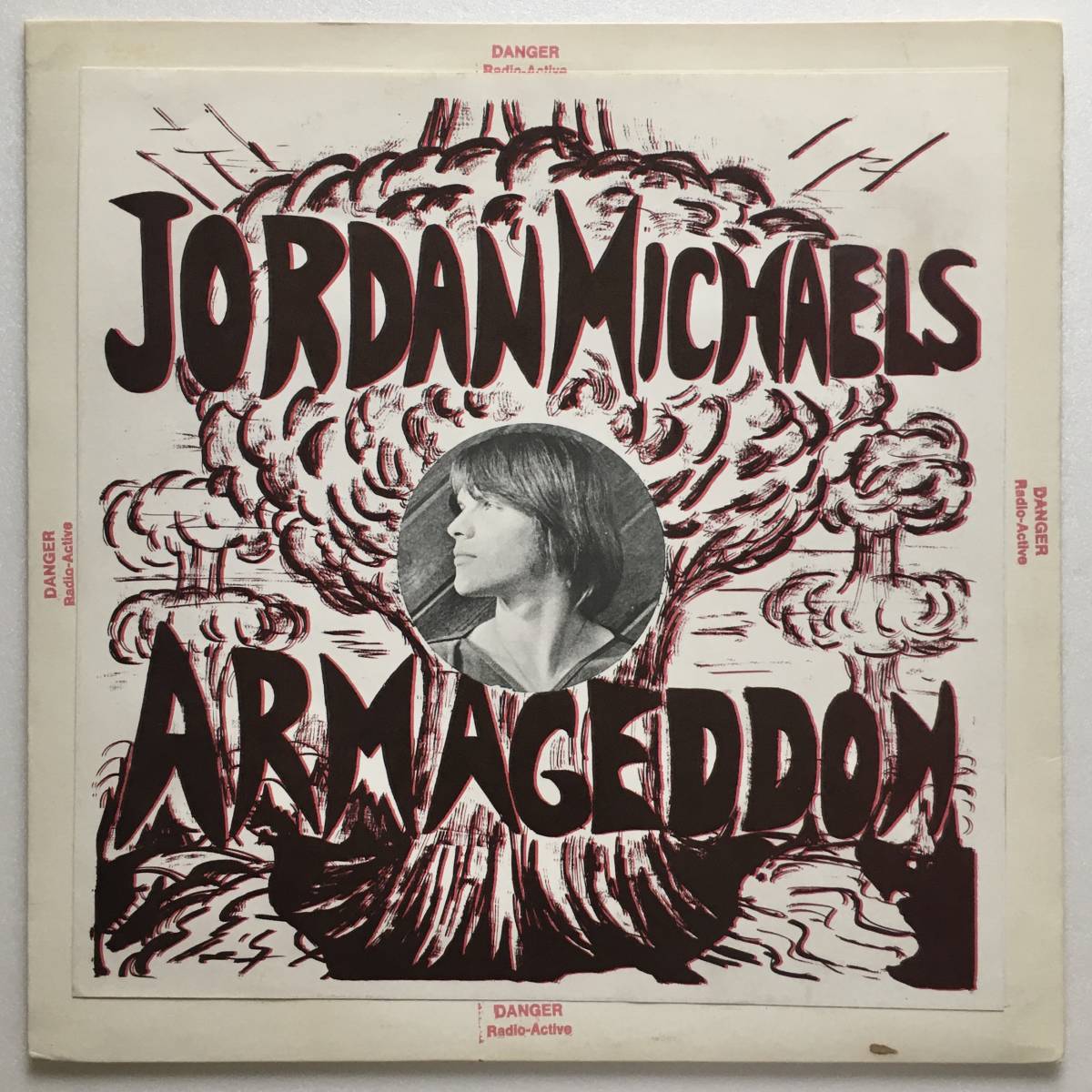 JORDAN MICHAELS「ARMAGEDDON」US ORIGINAL HOLDTIGHT HT-001 '82 MEGA RARE PRIVATE PRESS GREAT KILLER GUITAR HARD PSYCH with PORTRAIT_画像1