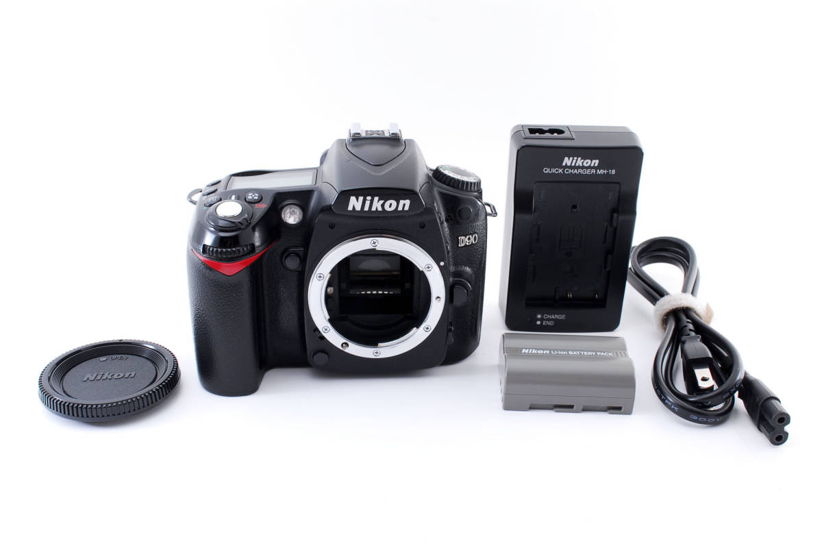 ギフト ☆超美品☆ Nikon ニコン D90 ボディ 箱付き #10279 - デジタル