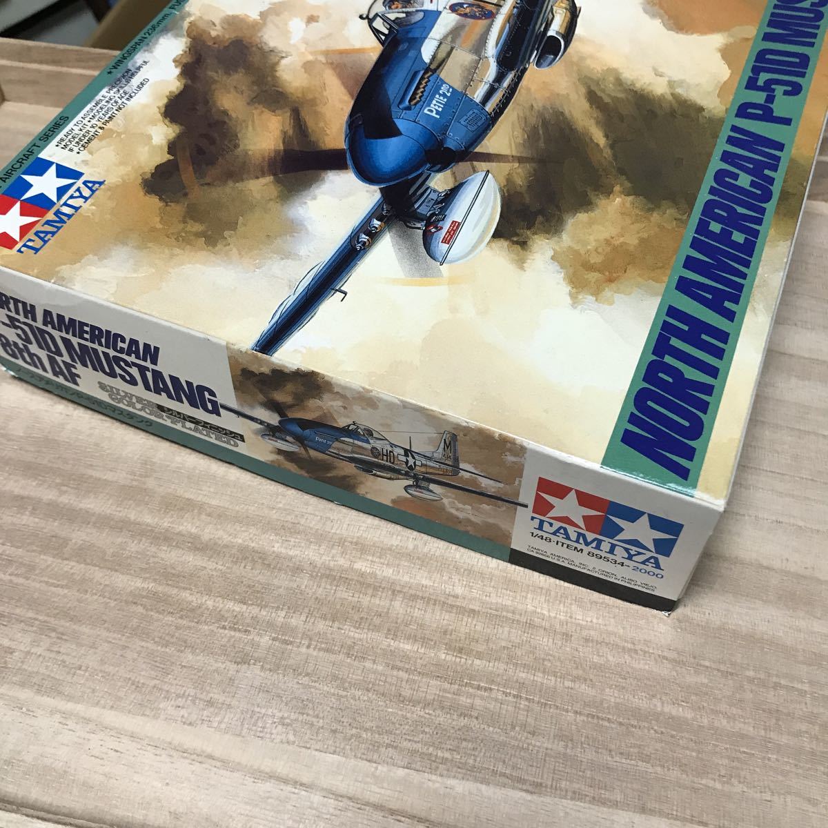 限定品 激レア Ver. シルバーフィニッシュ 未開封 1/48 P-51D マスタング プラモデル 検 ハセガワ フジミ 72_画像3