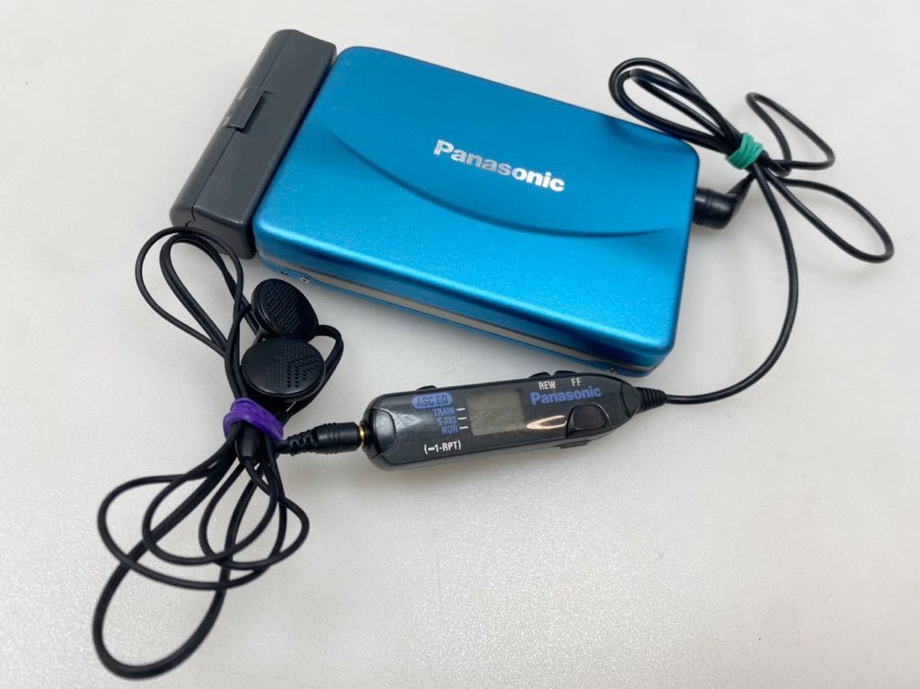 E1-SX Panasonic パナソニック RQ-SX71 ポータブルカセットプレーヤー 通電OK ジャンク