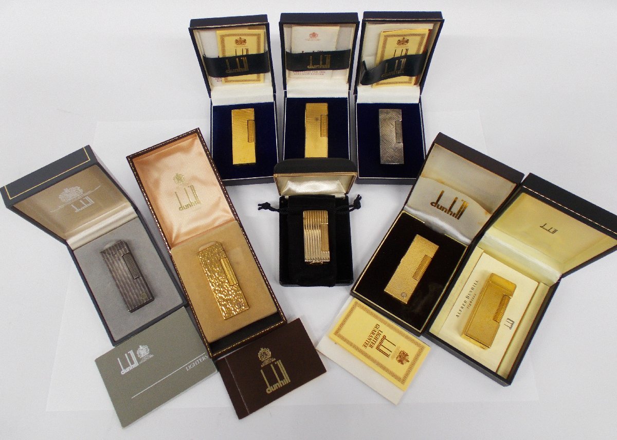 1円~おたからや◇U1219-14◇DUNHILLダンヒル ローラーガスライター 8 ...