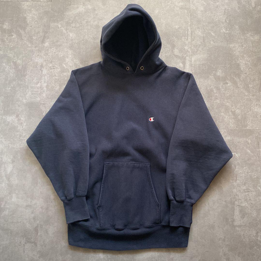 希少 90s ビンテージ USA製 champion チャンピオン 目付き REVERSE