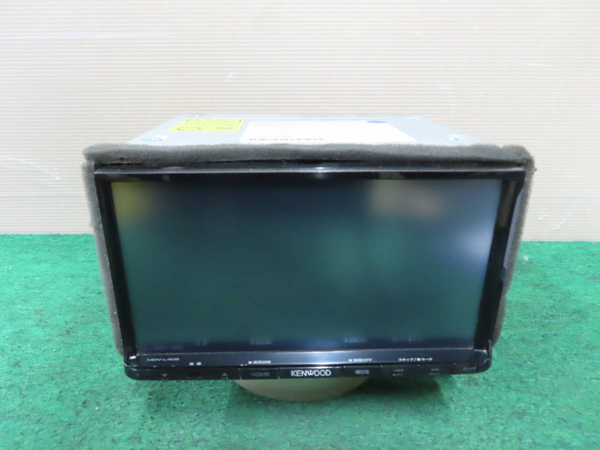 動作品保証付/V3324/ケンウッド MDV-L402 SDナビ 2014年 TVワンセグ内蔵 CD・DVD再生OK 配線付きの画像7