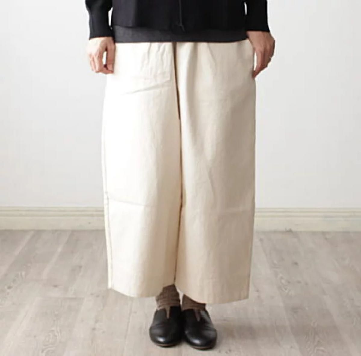 新品タグ付き have a good day デニムボリュームパンツ