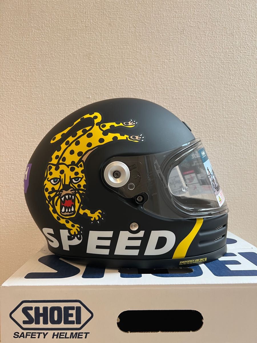 早期予約・新じゃが SHOEI Glamster グラムスター チーターカスタム L