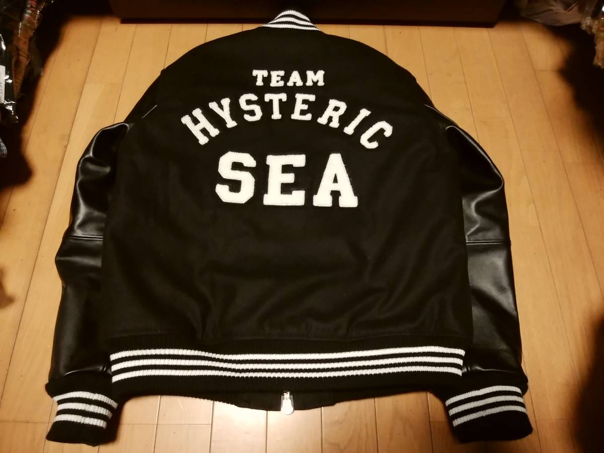 超目玉】 【HYSTERIC GLAMOUR 美品 限定コラボモデル 袖レザー