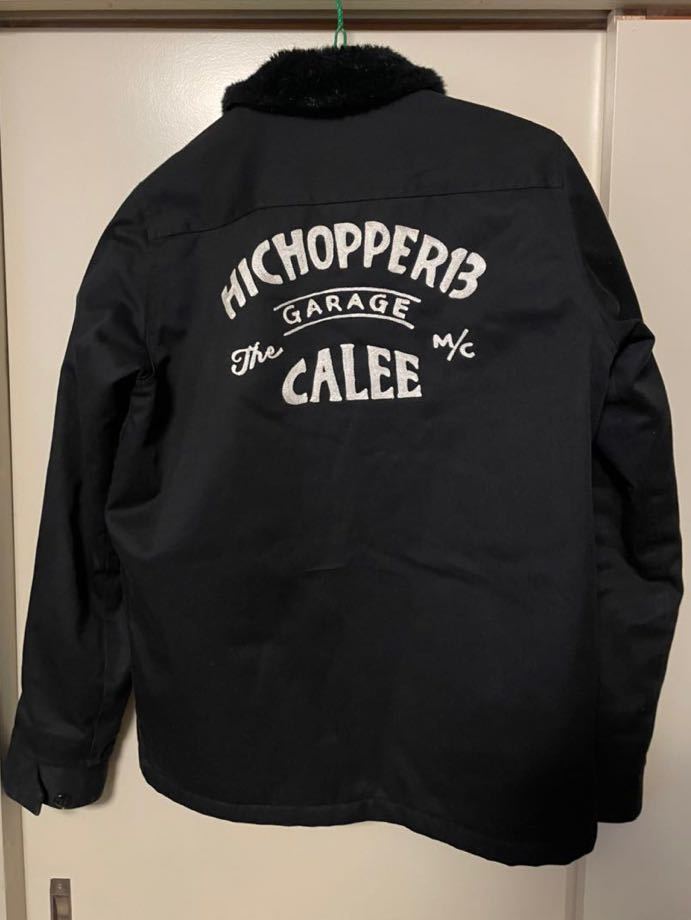 calee ×hichopper13 キャリー ハイチョッパー 中綿 ファラオ ジャケット M デッキジャケット アメカジ バイカー ホットロッド 旧車