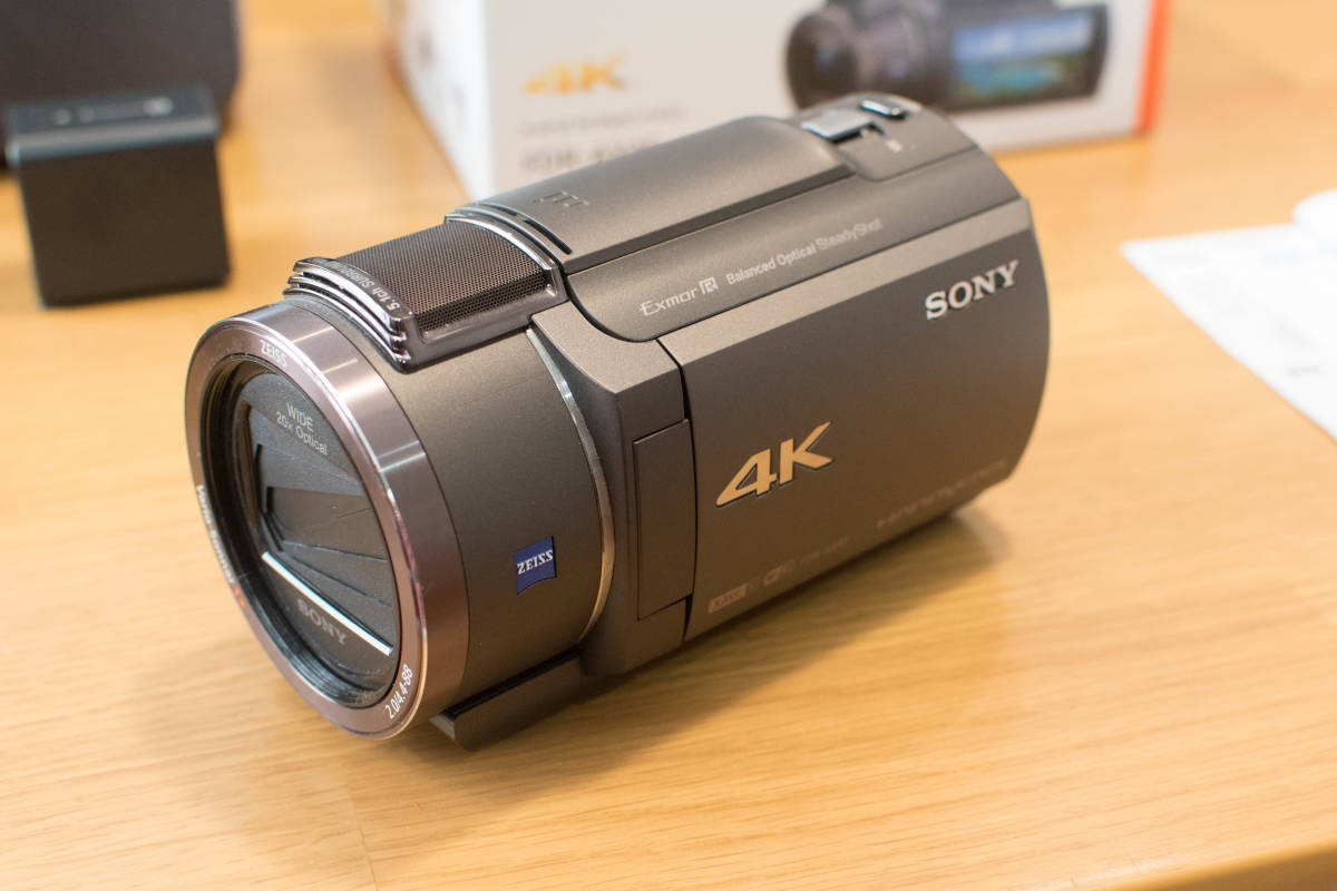 ヤフオク! - 【美品】 SONY (ソニー) デジタル4Kビデオカメラ