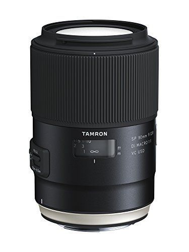 TAMRON 単焦点マクロレンズ SP90mm F2.8 Di MACRO 1:1 VC USD キヤノン用 フルサイズ対応 F017Eシ