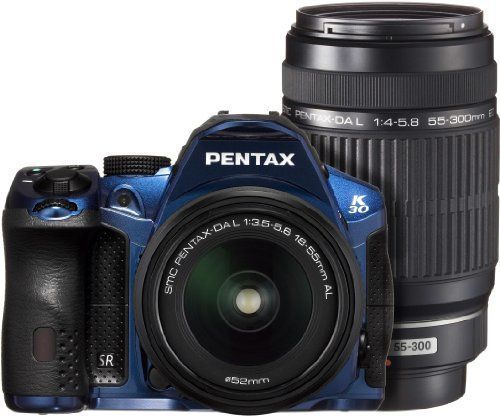PENTAX デジタル一眼レフカメラ K-30 ダブルズームキット DAL18-55mm・DAL55-300mm クリスタルブルー K-