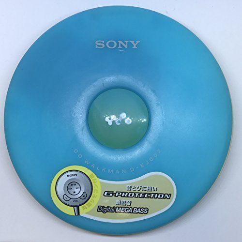 SONY ポータブルCD D-EJ002 ブルー