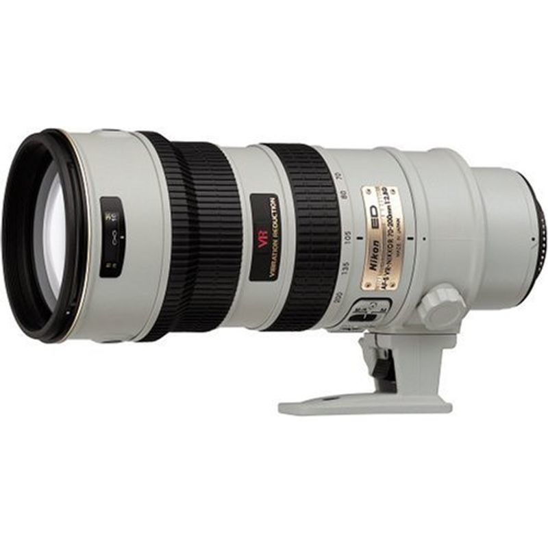 Nikon AF-S VR Zoom Nikkor ED 70-200mm F2.8G (IF) ライトグレー