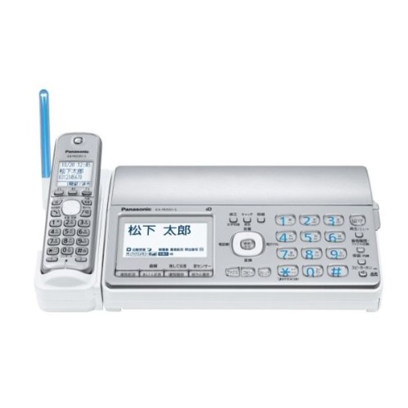  Panasonic ..... цифровой беспроводной FAX родители машина только 1.9GHz DECT основа system серебряный KX-PD551D-S