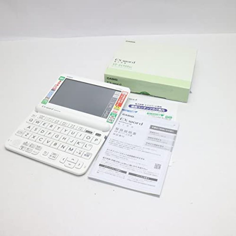 【オープニング 大放出セール】 カシオ 電子辞書 エクスワード高校生・上位モデル(ホワイト) XD-G4900-WE その他 【オープニング 大放出セール】 カシオ 電子辞書 エクスワード高校生・上位モデル(ホワイト) XD-G4900-WE その他