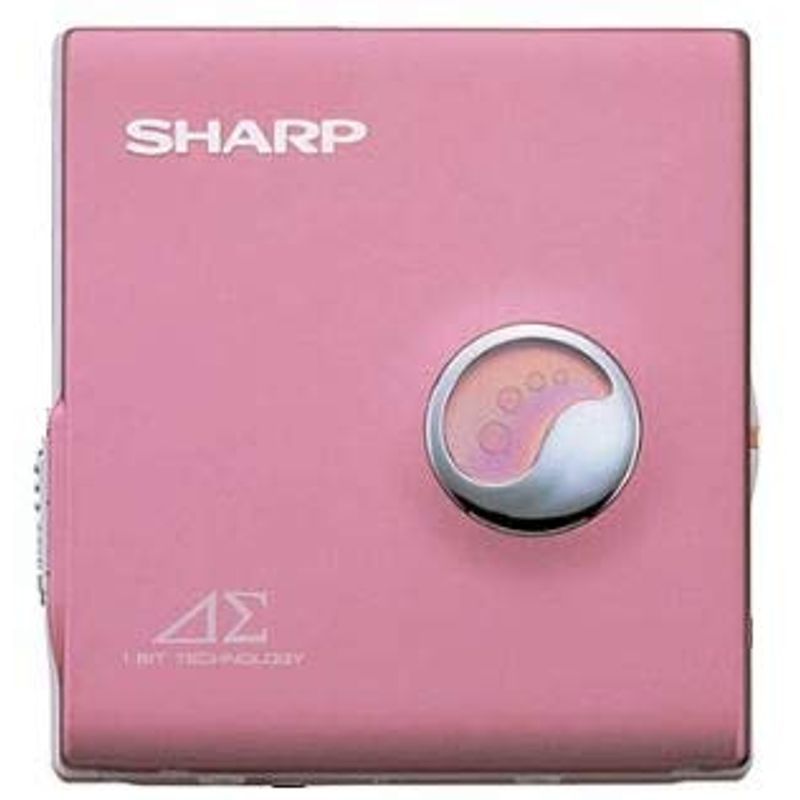 SHARP シャープ MD-DS30-P ピンク 1ビットデジタルアンプ搭載 ポータブルMDプレイヤー MDLP対応