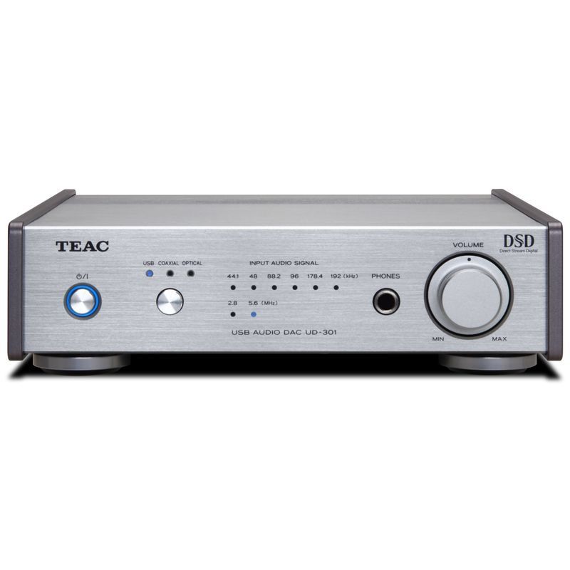 TEAC Reference 301 D/Aコンバーター デュアルモノラル構成 ハイレゾ音源対応 シルバー UD-301-S_画像1