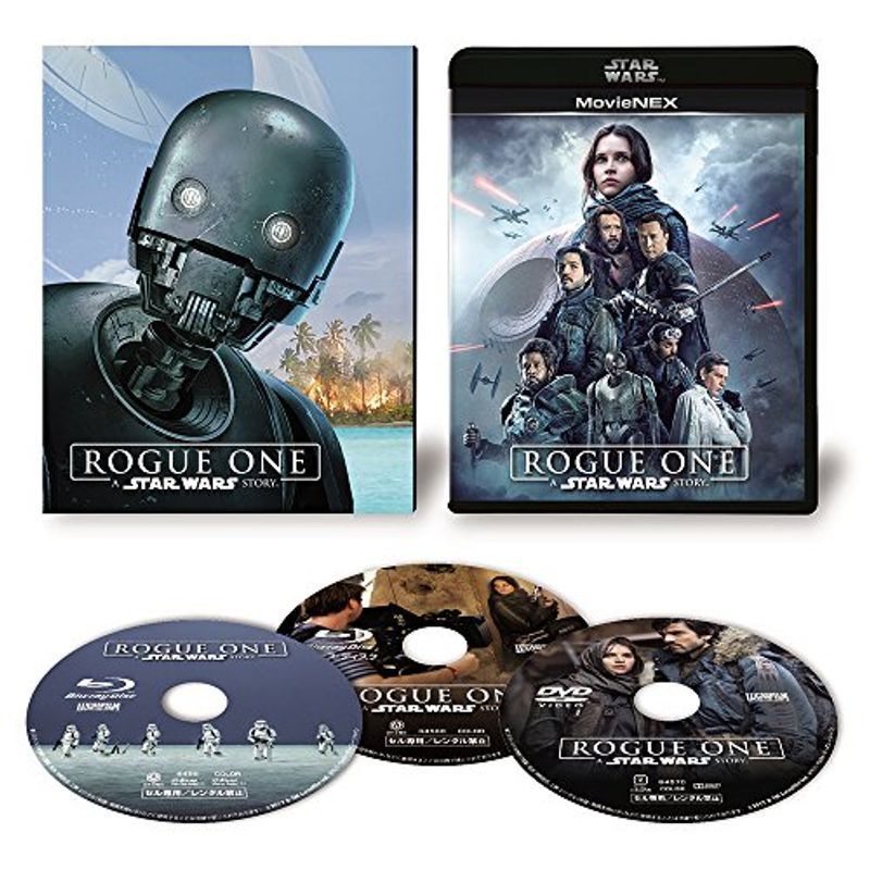 ローグ・ワン/スター・ウォーズ・ストーリー MovieNEX(初回限定版) ブルーレイ+DVD+デジタルコピー(クラウド対応)+Movie_画像1