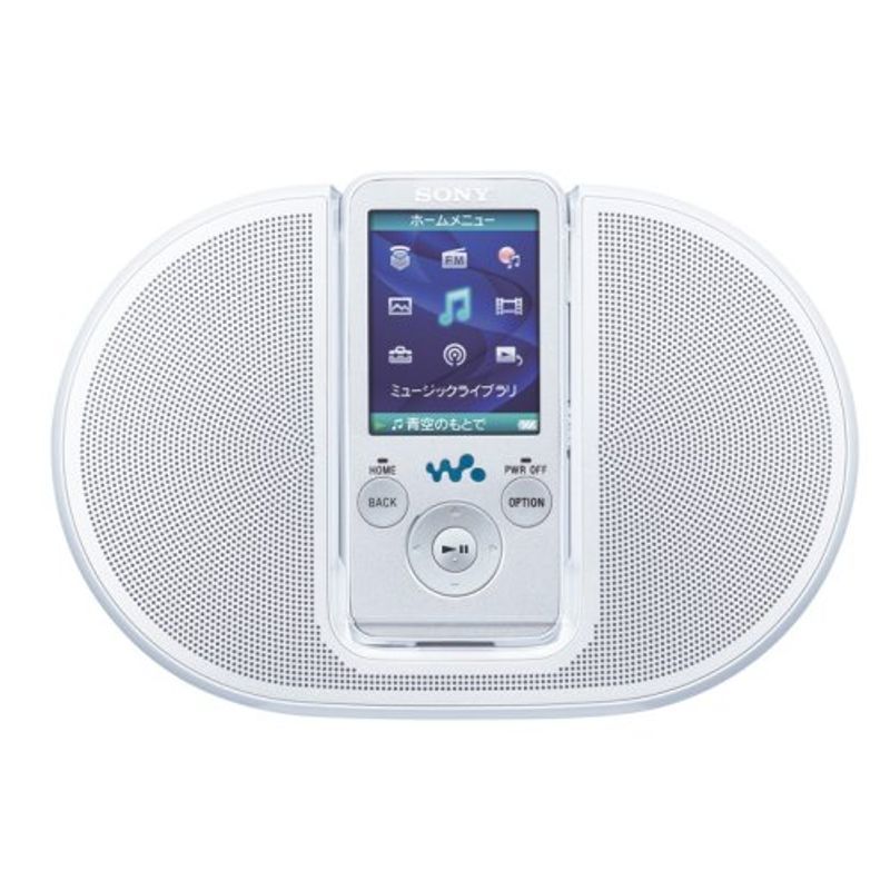 SONY ウォークマン Sシリーズ FM付 スピーカー付属 4GB ホワイト NW-S636FK/W