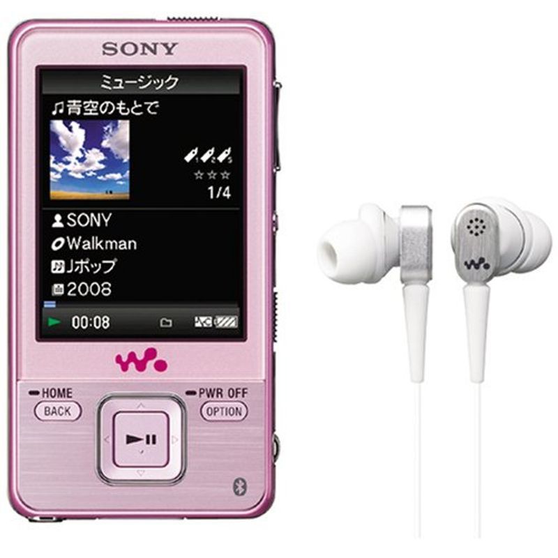 SONY ウォークマン Aシリーズ ビデオ対応 8GB ピンク NW-A828 P