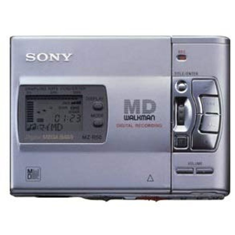 SONY ソニー MZ R S シルバー ポータブルMDレコーダー 録音/再生