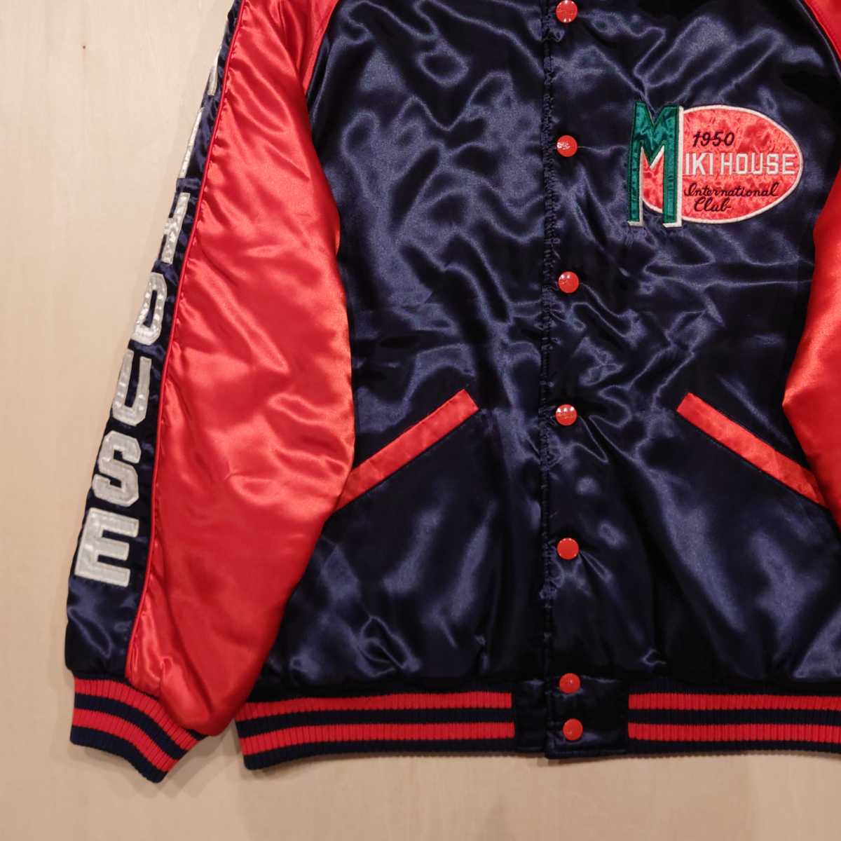 MIKIHOUSE スカジャン スタジャン 日本製 サイズM ミキハウス