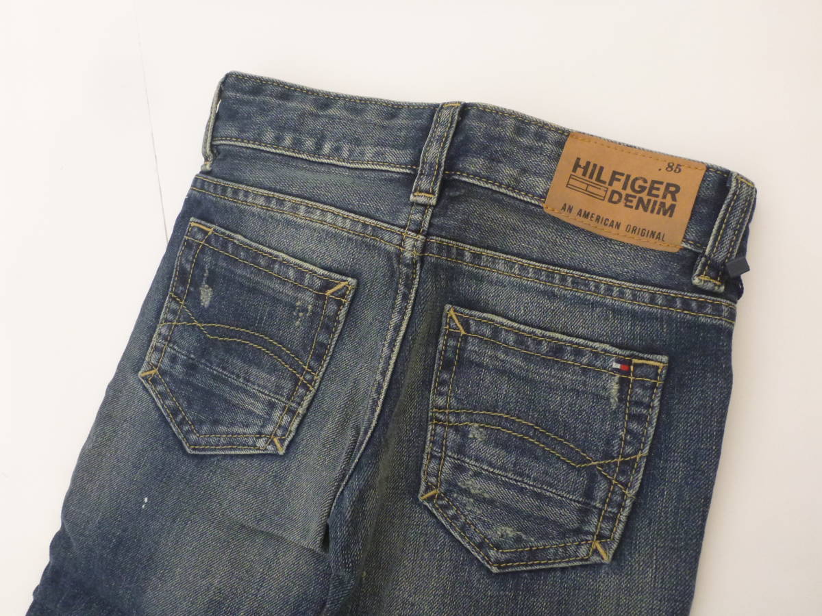 9350円 新品 TOMMY HILFIGER　(トミー ヒルフィガー) ★ダメージ　ジーンズ　デニム　104　100相当_画像6