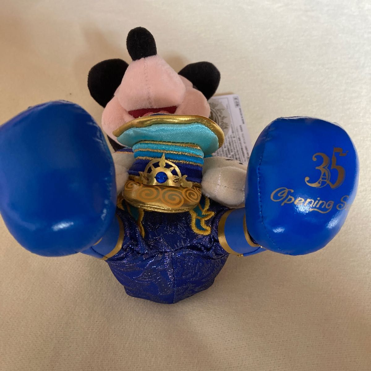 新品！ディズニーランド35周年ミッキーマウス ぬいぐるみバッジ