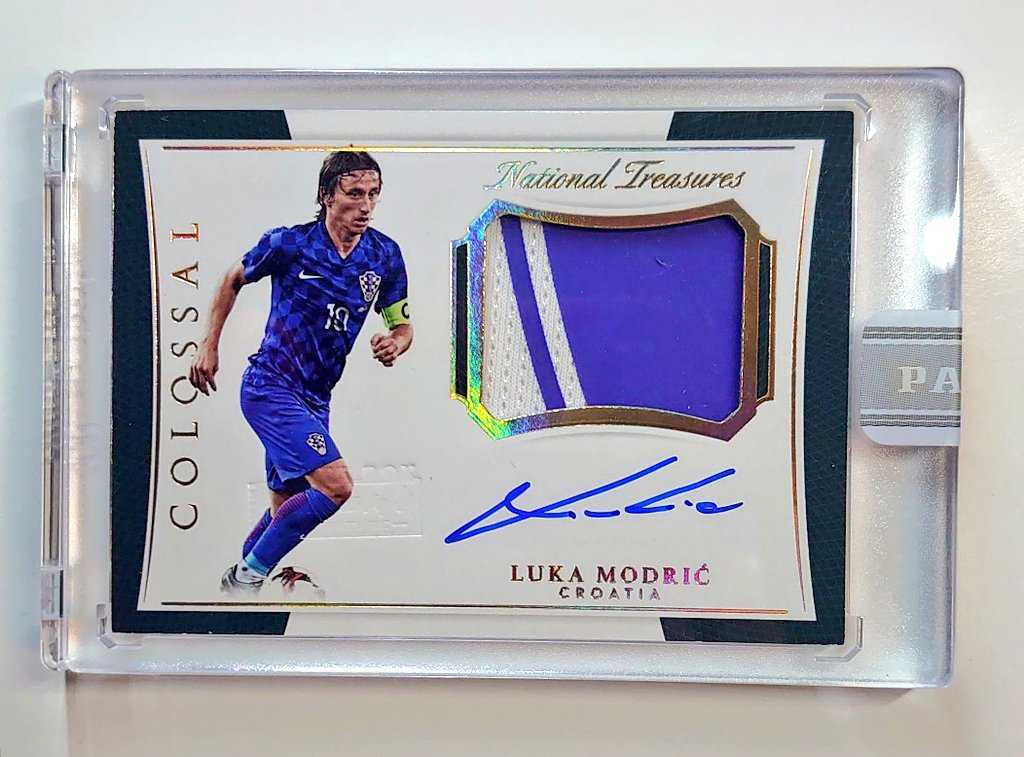 PANINI WHITEBOX 1/1 ルカ モドリッチ LUKA MODRIC クロアチア代表