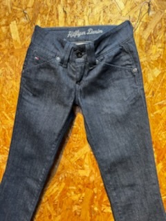 パンツ TOMMY HILFIGER DENIM トミー ヒルフィガー デニム ジーンズ レディース 濃紺 小さい サイズ FE457 / W27 全国一律送料520円_画像4