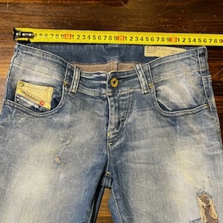 パンツ DIESEL ディーゼル デニム ジーンズ レディース 加工 GRUPEE 小さい サイズ FE459 / W25 全国一律送料520円_画像8