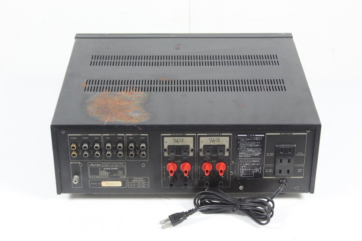 Yahoo!オークション - Aurex オーレックス SB-A77C プリメイン Yahoo!オークション - Aurex オーレックス SB-A77C プリメイン
