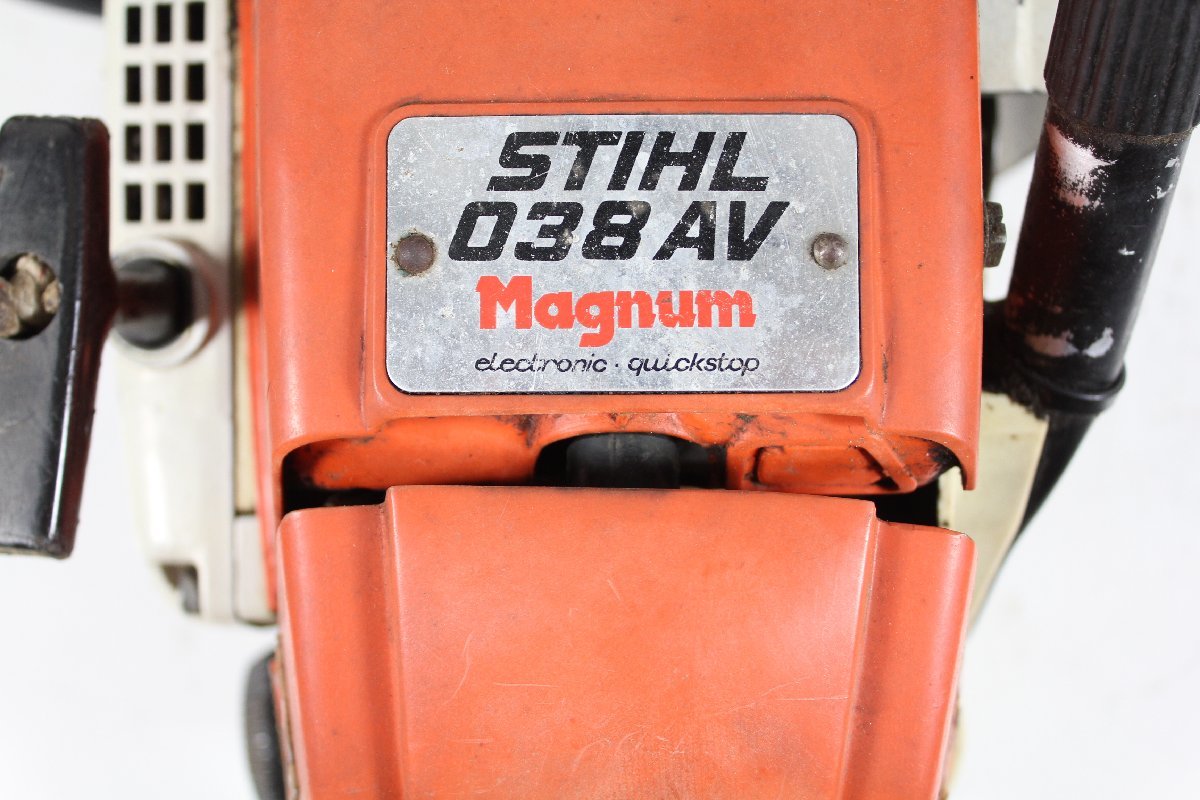 超ポイントバック祭】 STIHL038AV ジャンク品 チェーンソー sushitai