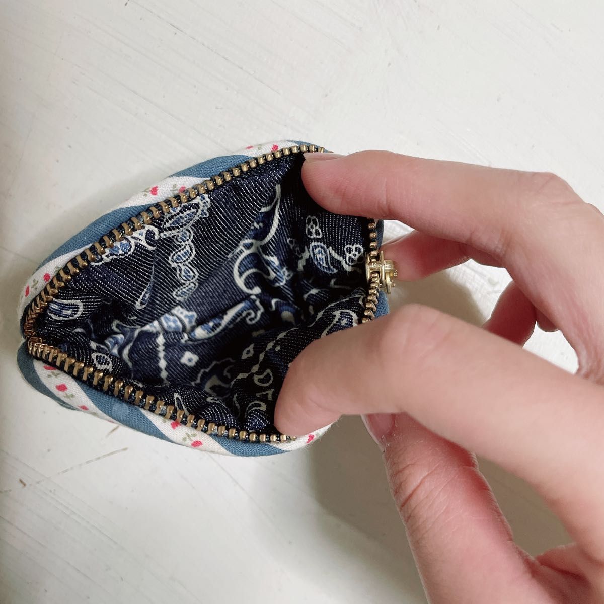 ハンドメイド ポーチ ミニポーチ 小物入れ 飴入れ 小銭入れ コインケース|PayPayフリマ ハンドメイド ミニポーチ コインケース
