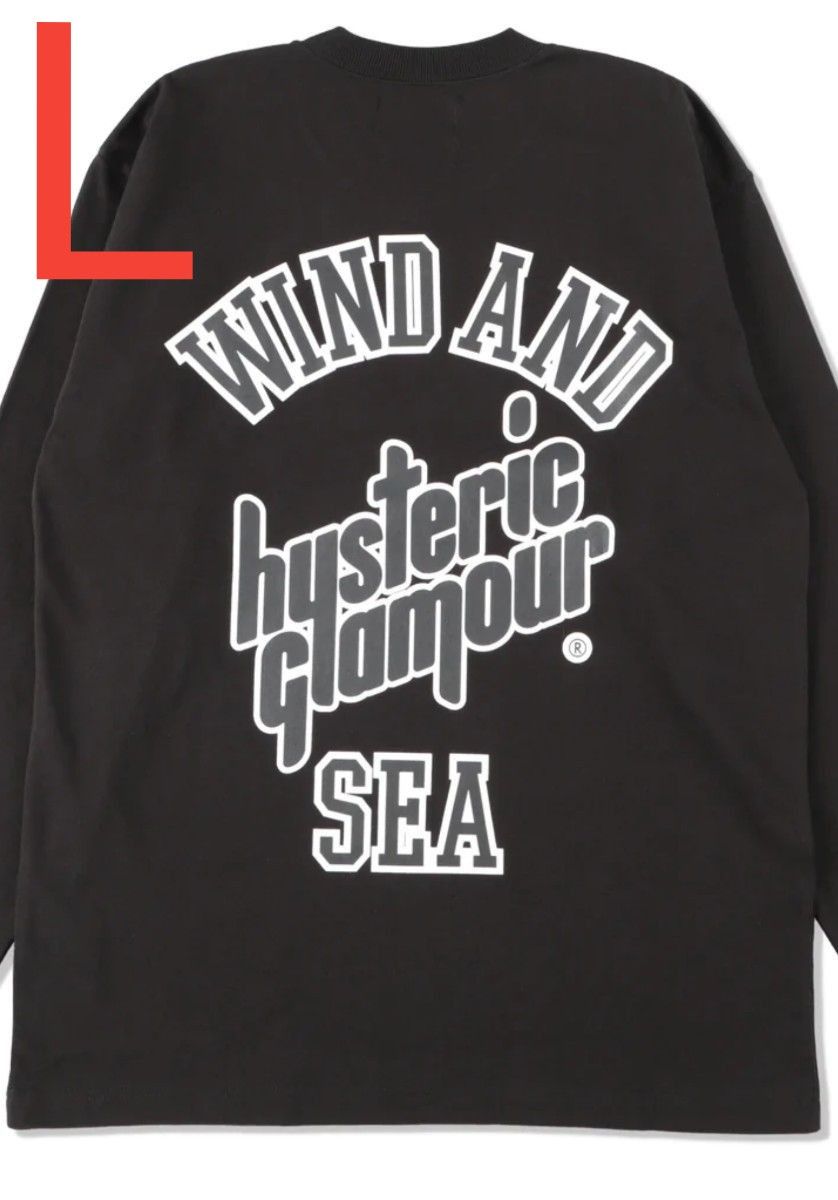 WIND AND SEA HYSTERIC GLAMOUR x WDS ロンT | eclipseseal.com