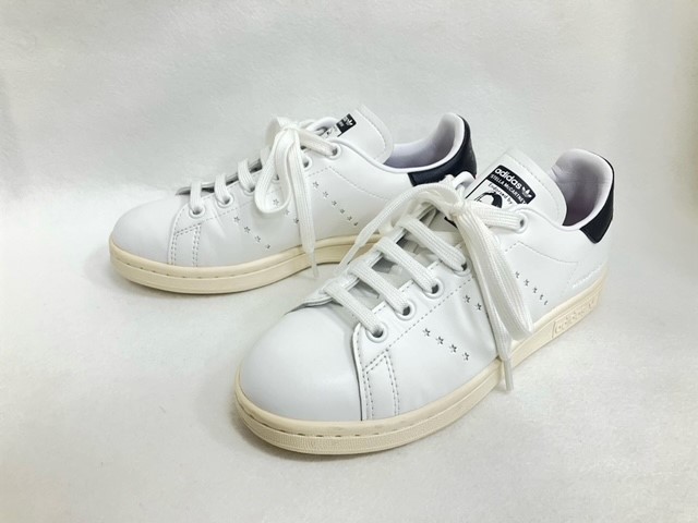 1円~ 未使用 adidas/アディダス STAN SMITH /スタンスミス STELLA MCCARTNEY/ステラマッカートニー コラボ スニーカー 靴 レア 22cm