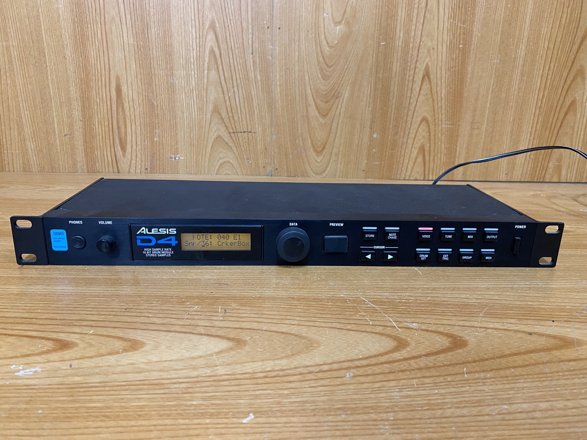 ヤフオク! - ☆a-264 ALESIS アレシス D4ドラム 音源 音...