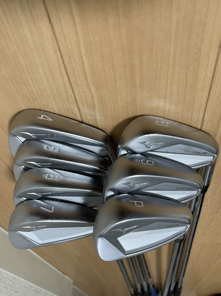 ミズノ JPX 919 TOUR FORGED 4〜P ７本セット ダイナミックゴールド