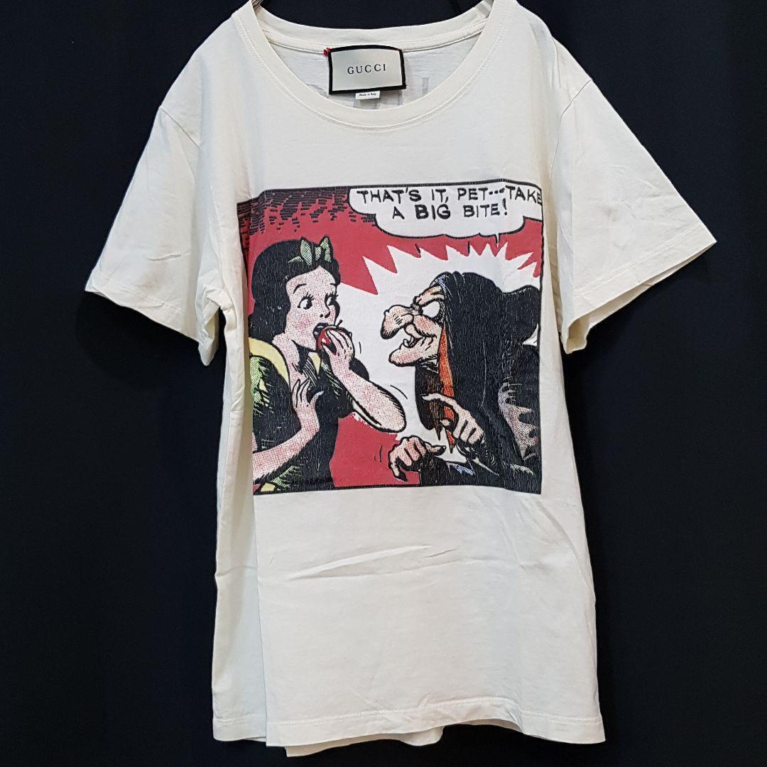 GUCCI グッチ ディズニーコラボ 白雪姫 Tシャツ Snow White Disney_画像1