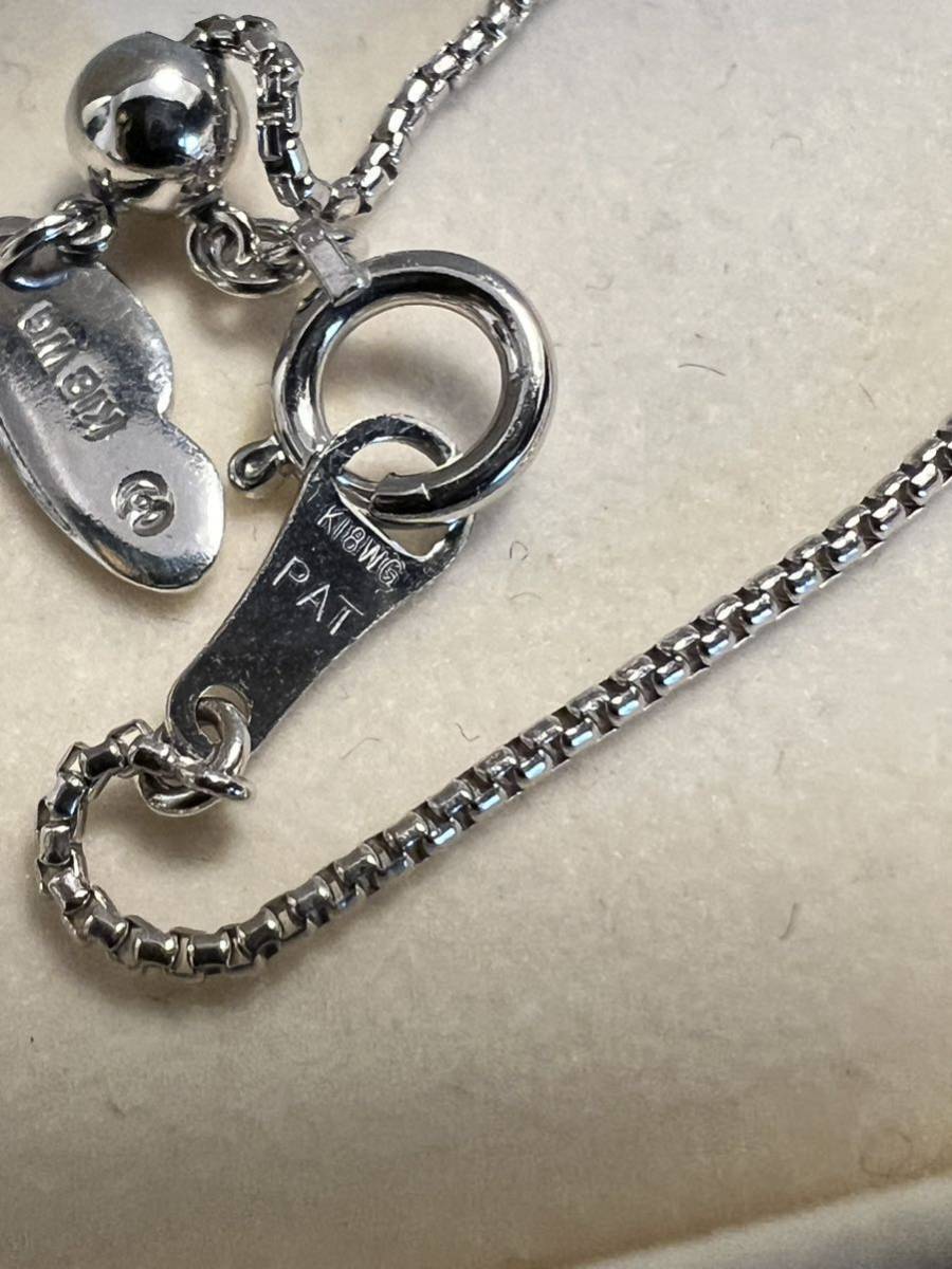 TASAKI ネックレス K18WG 0.21 田崎 レディース アクセサリー
