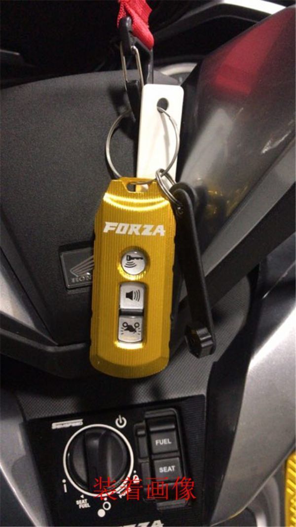 FORZA Forza forza250 MF13 2018- CNC aluminium smart key case key remote control key cover red [ks-mf13-c]