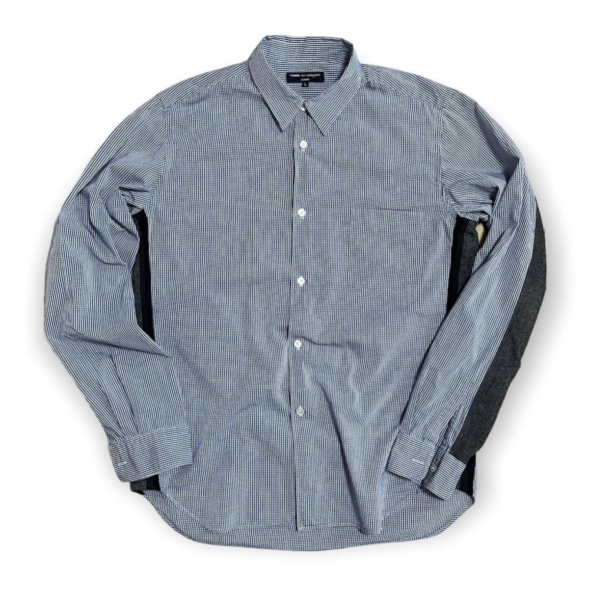 高評価のクリスマスプレゼント 90s COMME des GARCONS 田中オム 切替