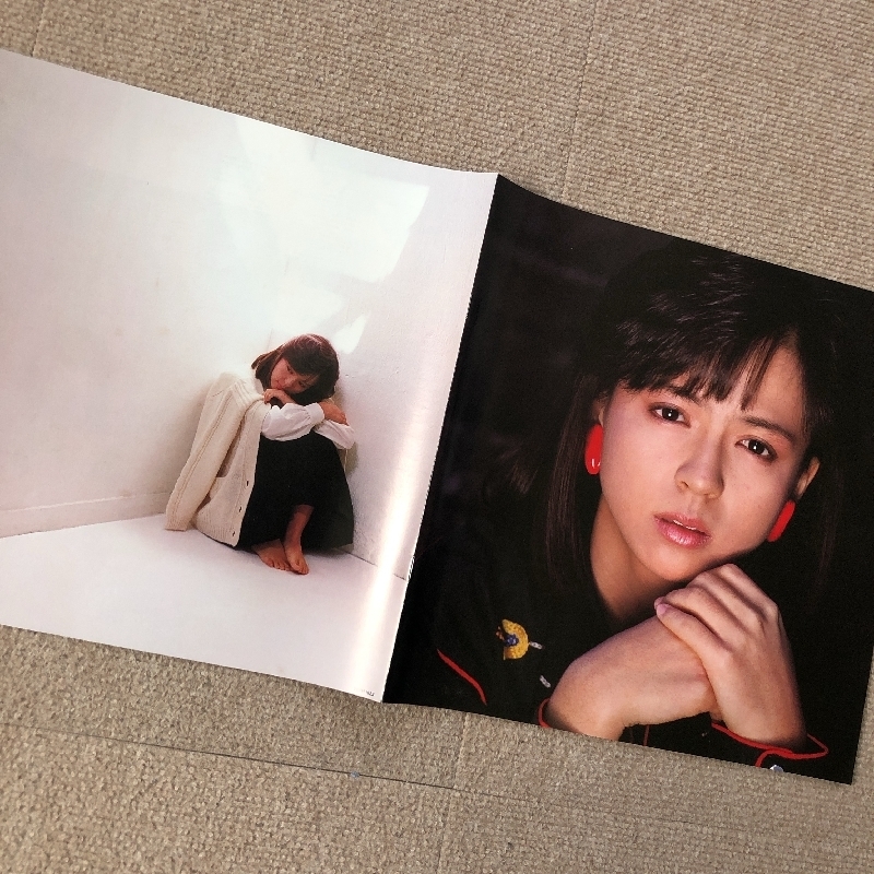 美盤 レア盤 伊藤麻衣子 Maiko Itoh 1985年 LPレコード ちいさなドラマ 国内盤 帯付 J-Pop 不良少女とよばれて_画像6