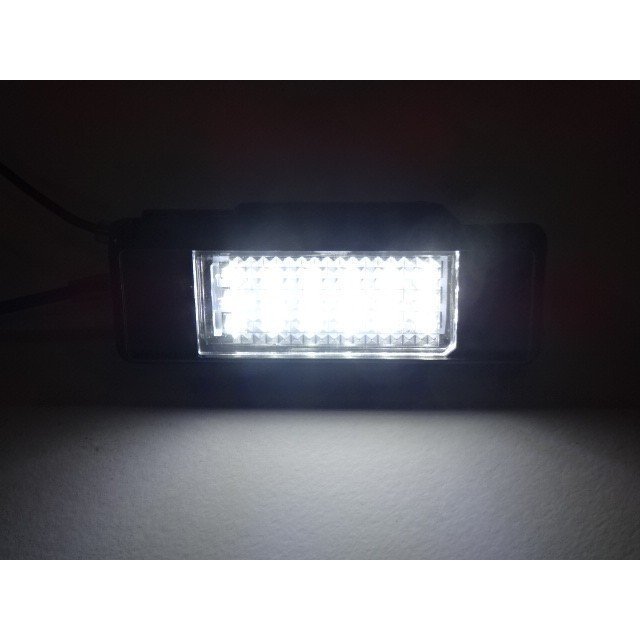 激白光! 交換式! シトロエン LED ナンバー灯 ライセンスランプ C2 C4 C5 C6 C8 DS3 プルリエルカブリオレの画像4