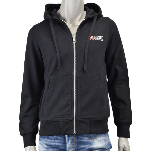 【限定品】 新品【Mサイズ】DIESEL ディーゼル 9XX 0BAWT FELPA/ジップパーカー/ブラック/A03769 S-GINN-HOOD-ZIP-DIV その他 【限定品】 新品【Mサイズ】DIESEL ディーゼル 9XX 0BAWT FELPA/ジップパーカー/ブラック/A03769 S-GINN-HOOD-ZIP-DIV その他