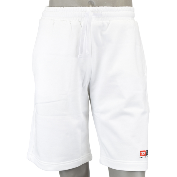 割引購入 新品【Mサイズ】DIESEL ディーゼル P-CROWN-DIV SHORTPANTS/ロゴ ショートパンツ/スウェット ハーフパンツ/ホワイト/A03760 0BAWT 100 その他 割引購入 新品【Mサイズ】DIESEL ディーゼル P-CROWN-DIV SHORTPANTS/ロゴ ショートパンツ/スウェット ハーフパンツ/ホワイト/A03760 0BAWT 100 その他