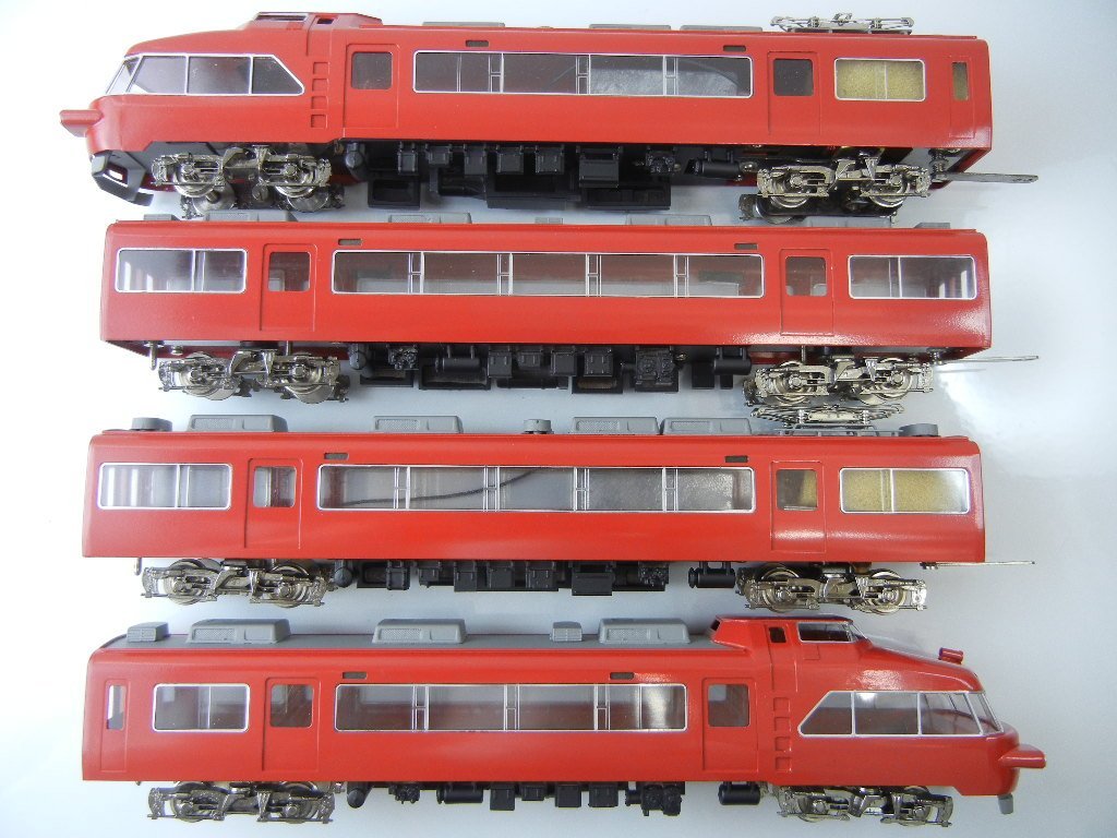 鉄道模型(HO) 中村精密 名鉄7000型パノラマカー 4両セット 箱入り-